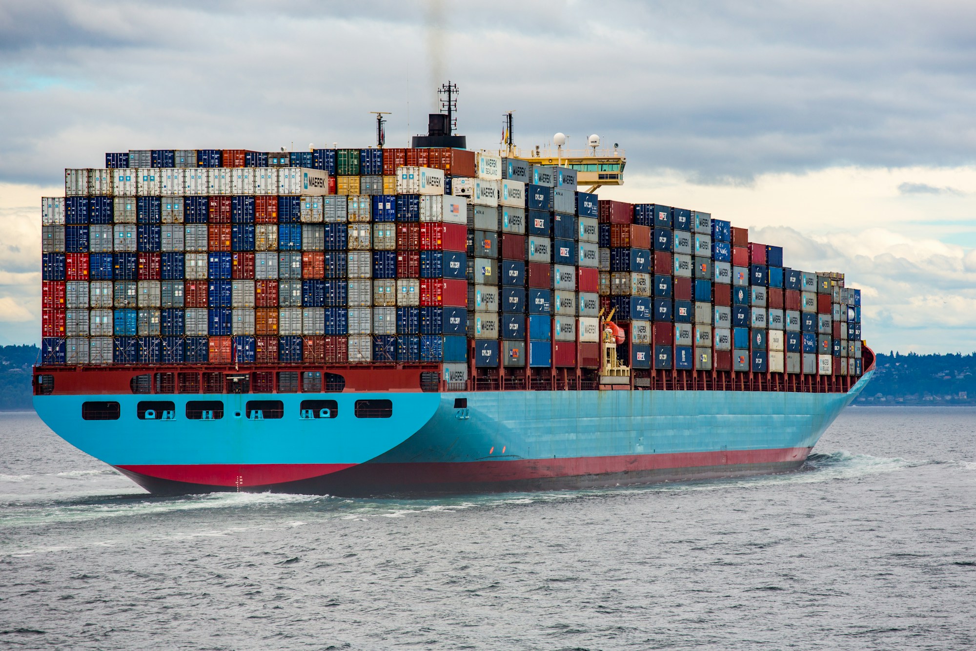 Maritime shipping and port logistics